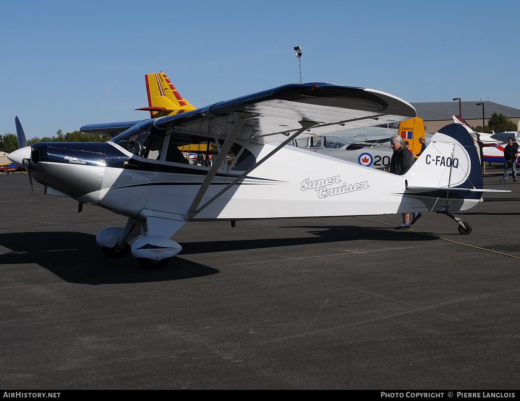 Aircraft Photo of C-FAOQ | Piper PA-12 Super Cruiser | AirHistory.net #189729