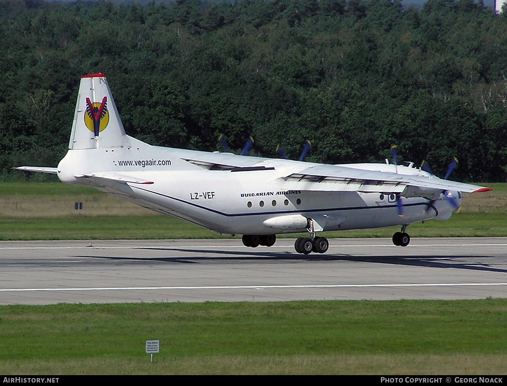 Aircraft Photo of LZ-VEF | Antonov An-12BP | Vega Airlines | AirHistory.net #189733