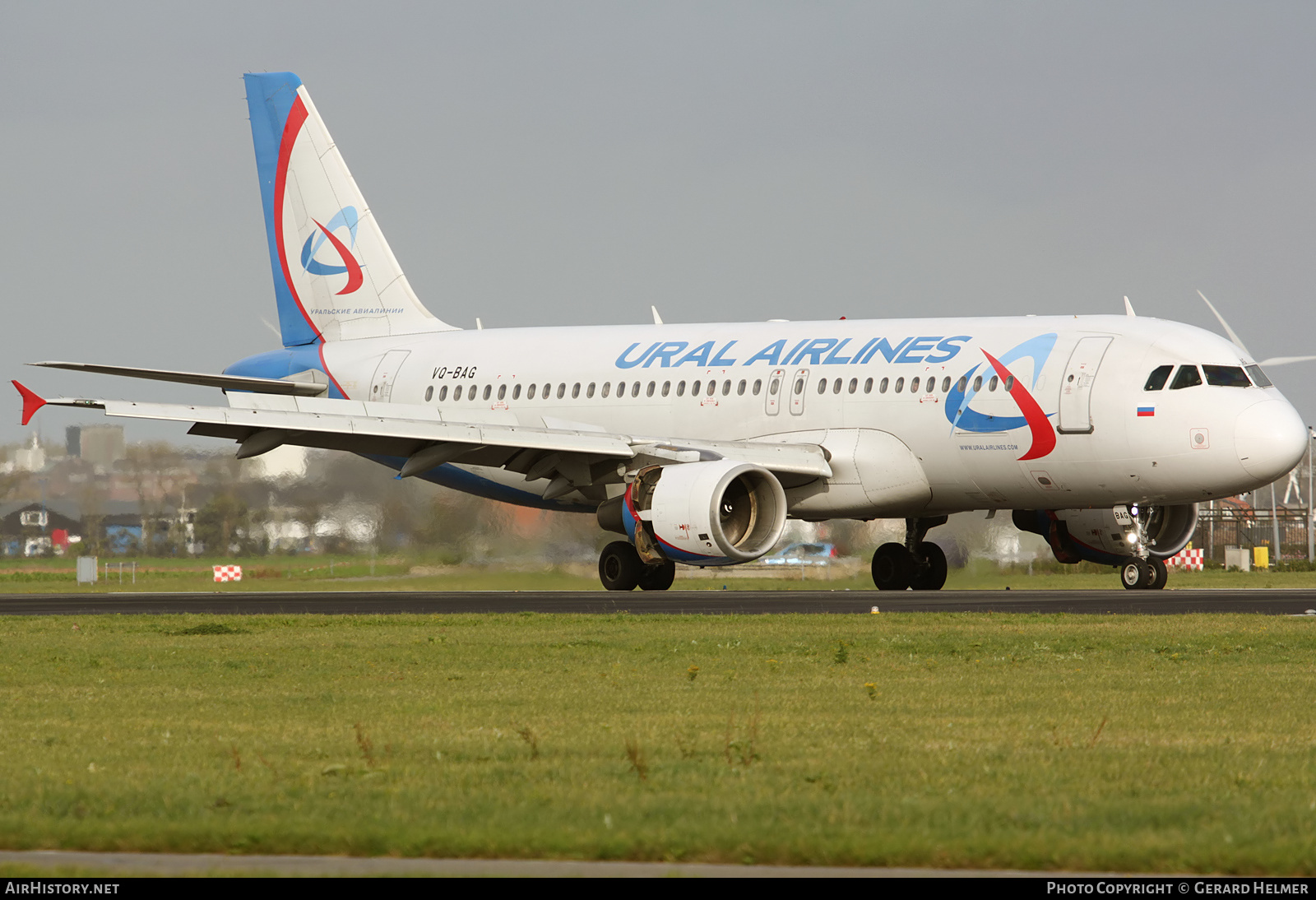 Aircraft Photo of VQ-BAG | Airbus A320-214 | Ural Airlines | AirHistory.net #189745