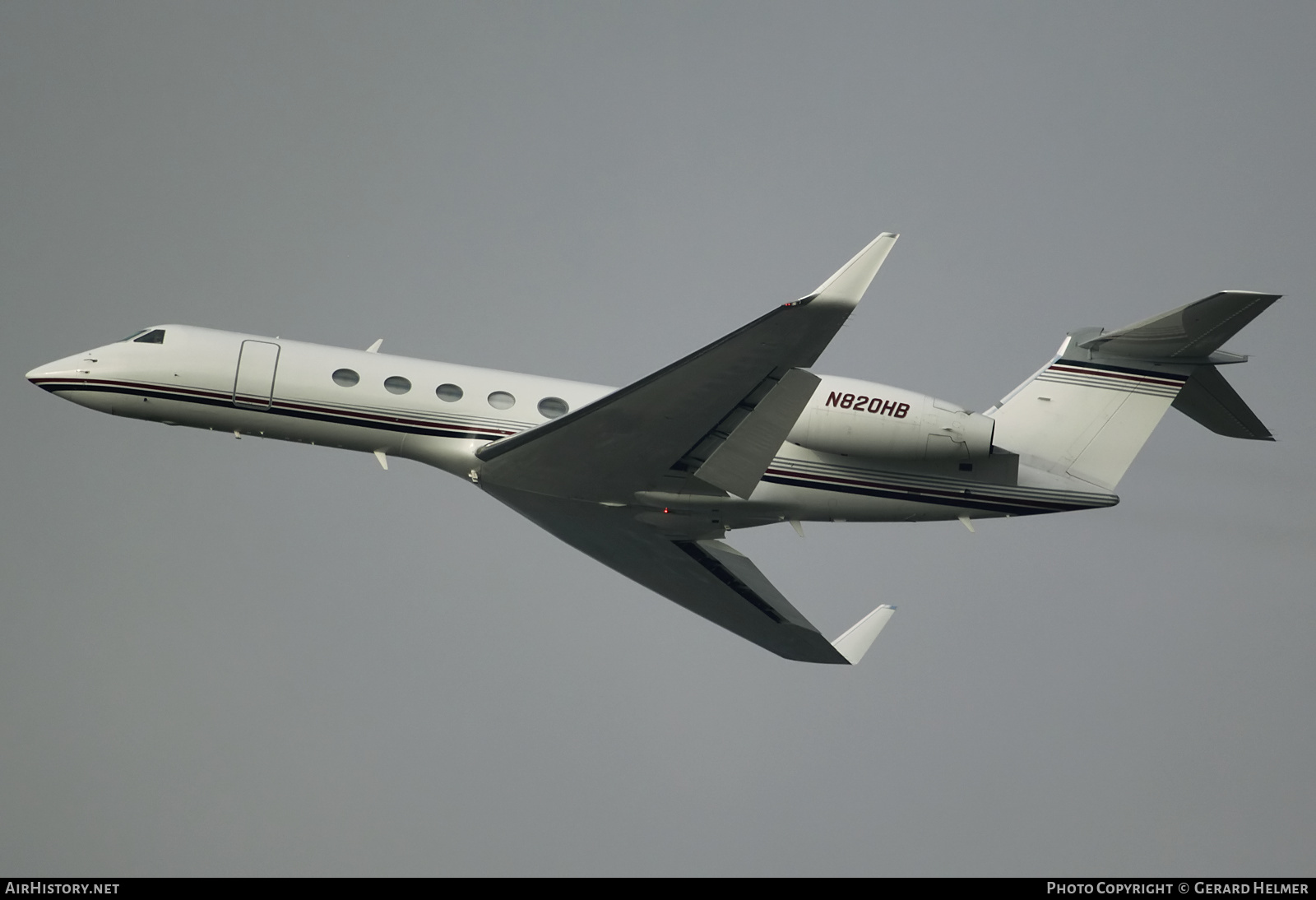 Aircraft Photo of N820HB | Gulfstream Aerospace G-V Gulfstream V | AirHistory.net #189746