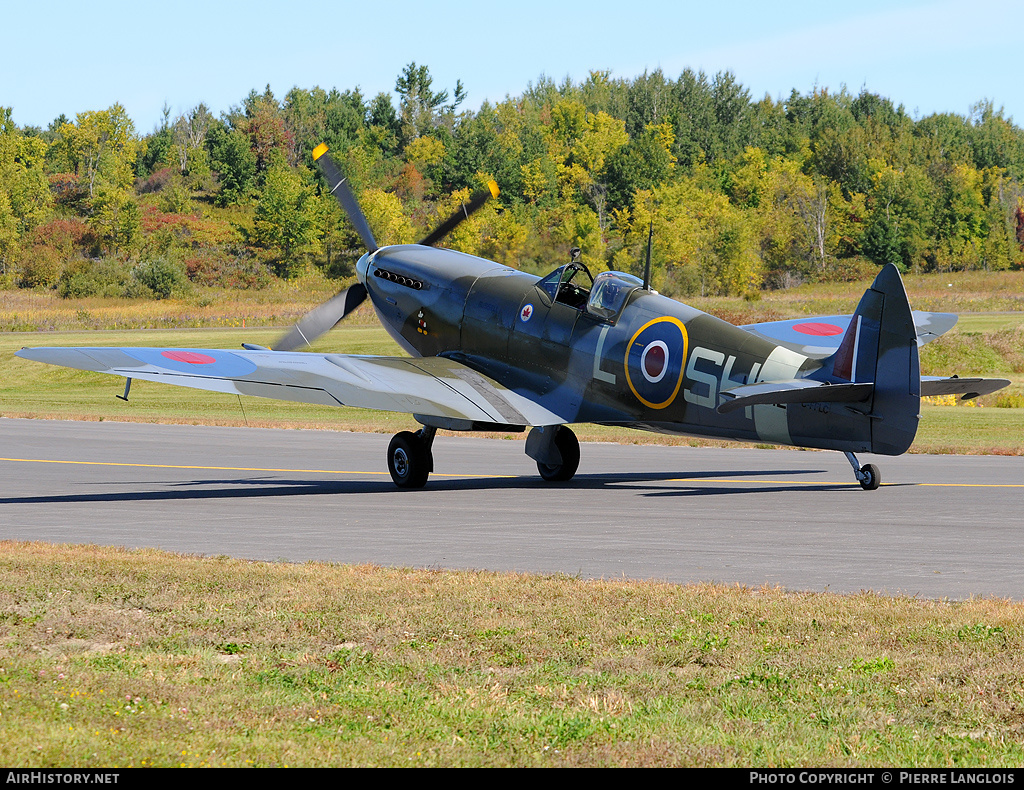 Aircraft Photo of C-FFLC / MK912 | Supermarine 361 Spitfire Mk9 | Canada - Air Force | AirHistory.net #189765