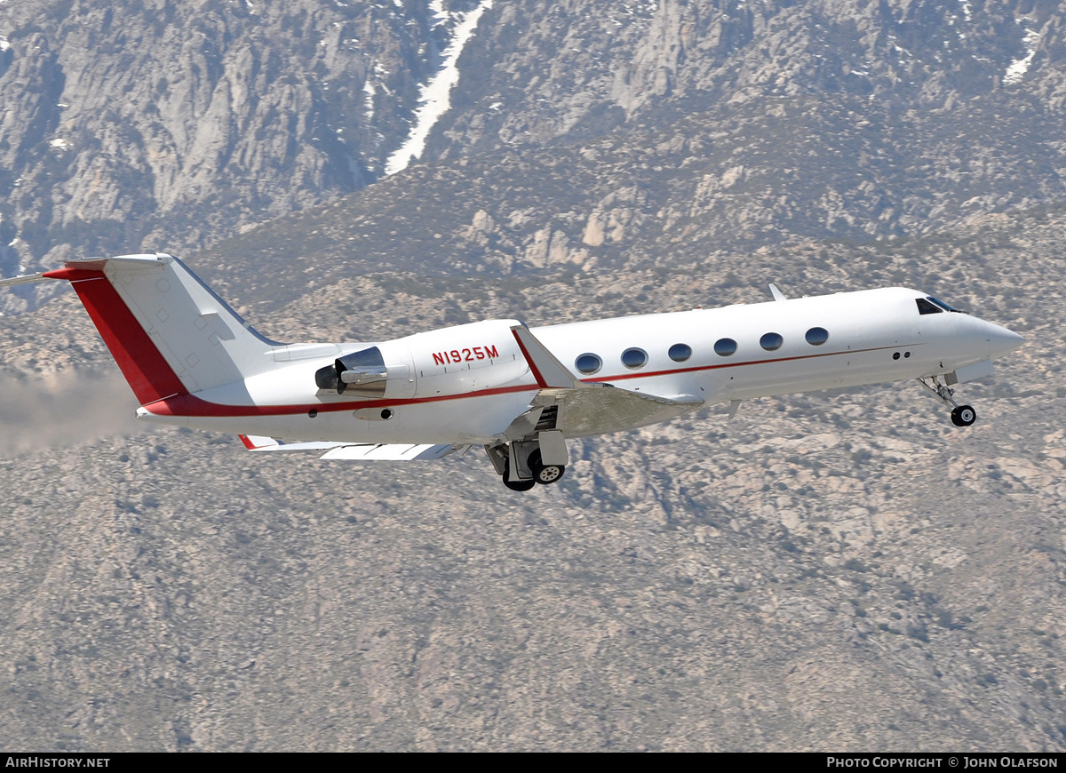Aircraft Photo of N1925M | Gulfstream Aerospace G-IV Gulfstream IV-SP | AirHistory.net #189784