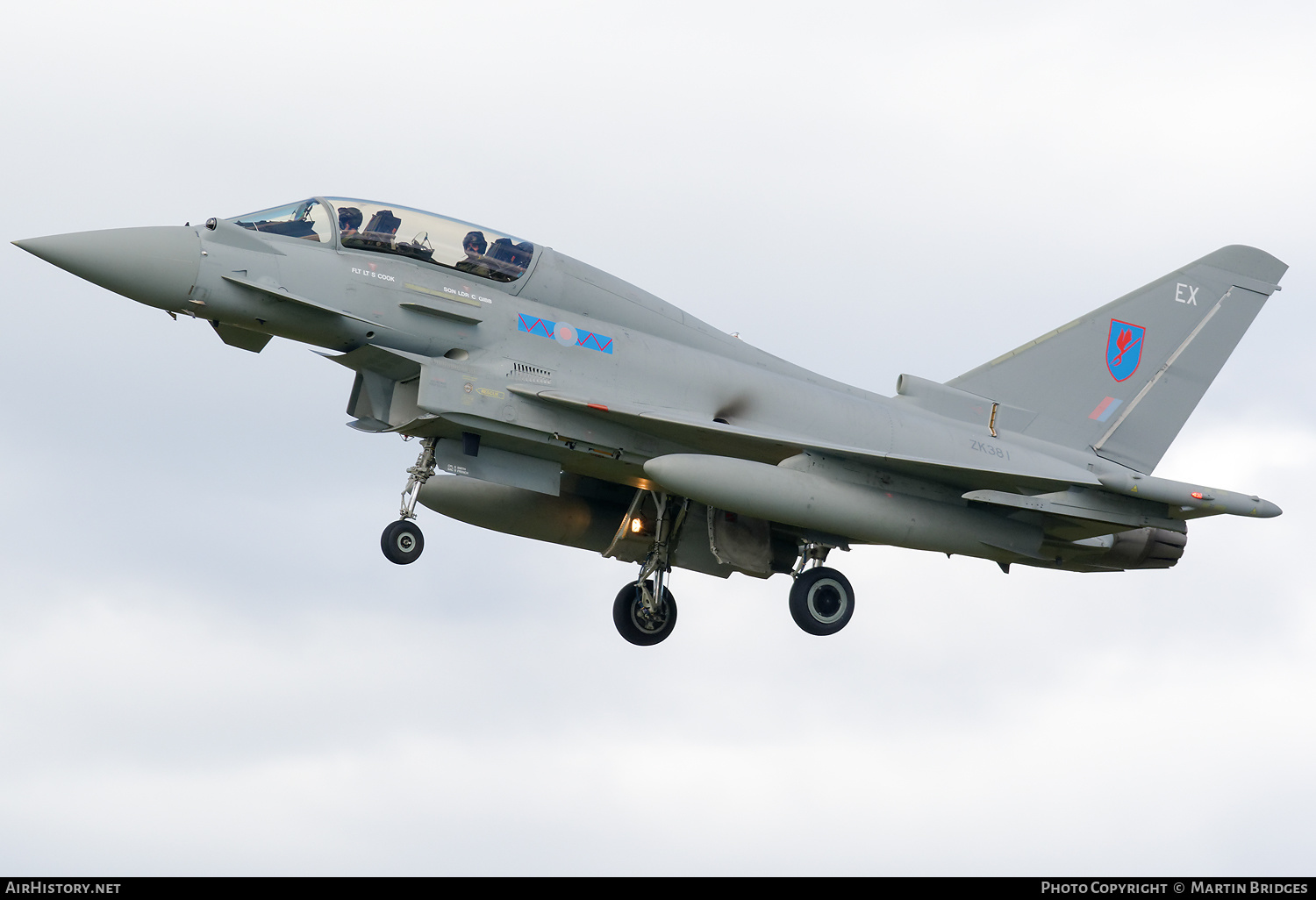 Aircraft Photo of ZK381 | Eurofighter EF-2000 Typhoon T3 | UK - Air Force | AirHistory.net #189811