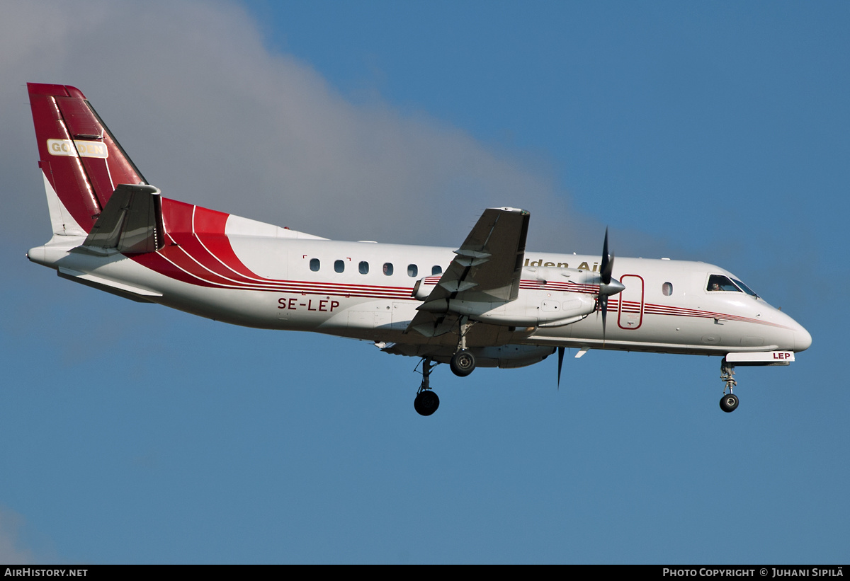 Aircraft Photo of SE-LEP | Saab 340A | Golden Air | AirHistory.net #189819