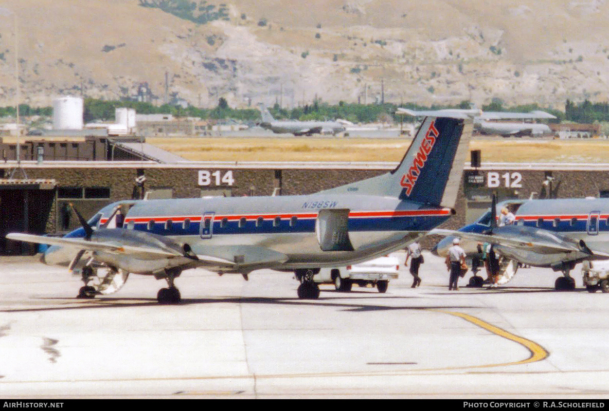 Aircraft Photo of N198SW | Embraer EMB-120RT Brasilia | SkyWest Airlines | AirHistory.net #189824