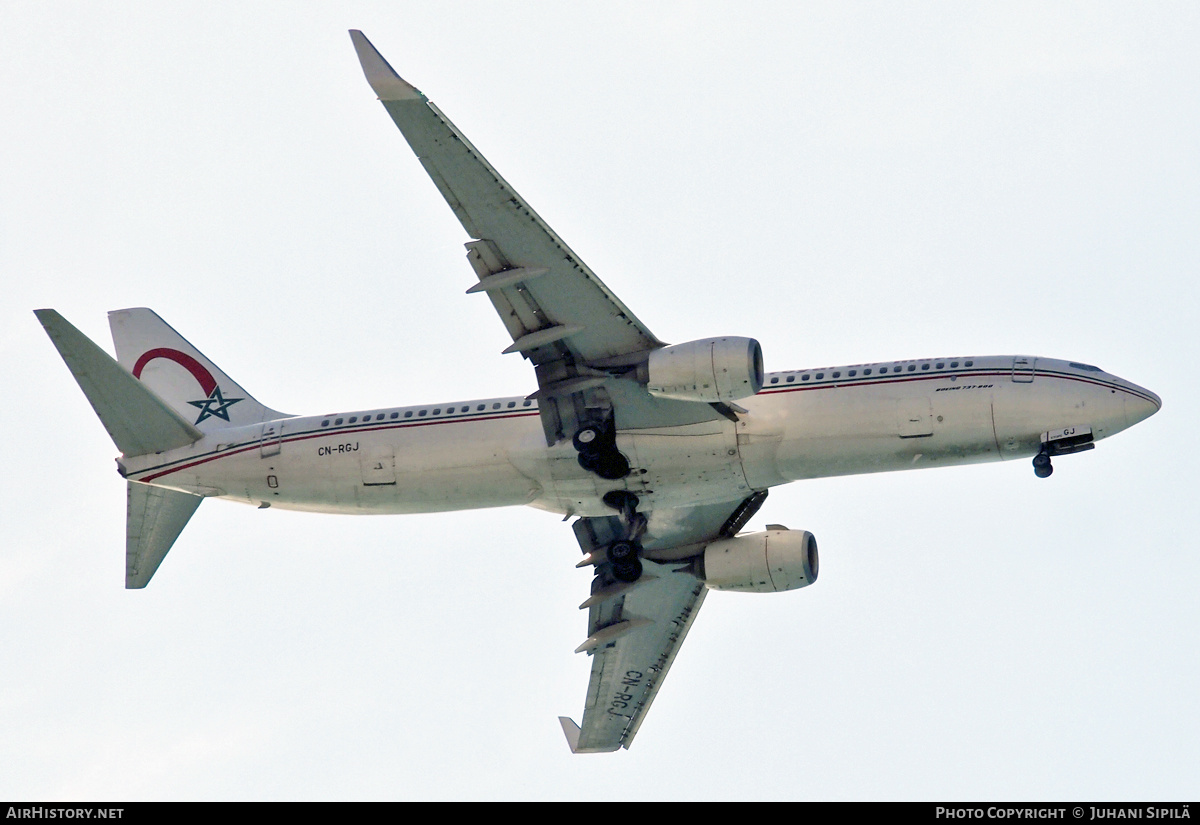 Aircraft Photo of CN-RGJ | Boeing 737-8B6 | Royal Air Maroc - RAM | AirHistory.net #189829