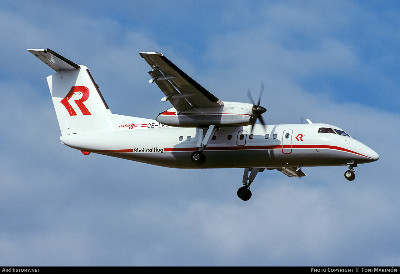 Aircraft Photo of OE-LRS | De Havilland Canada DHC-8-103 Dash 8 | Rheintalflug | AirHistory.net #189839