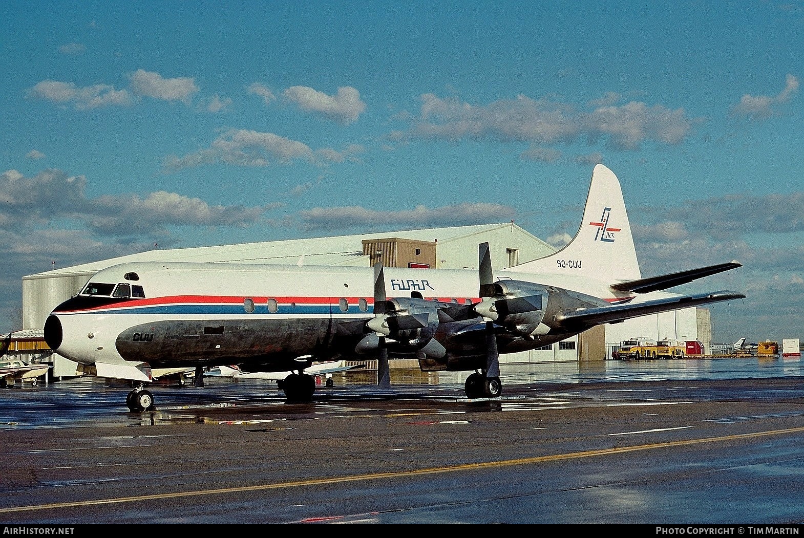 Aircraft Photo of 9Q-CUU | Lockheed L-188C(PF) Electra | Filair | AirHistory.net #189846