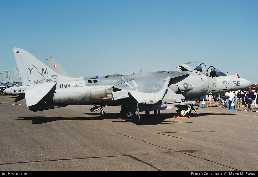 Aircraft Photo of 164553 | McDonnell Douglas AV-8B Harrier II+ | USA - Marines | AirHistory.net #189848