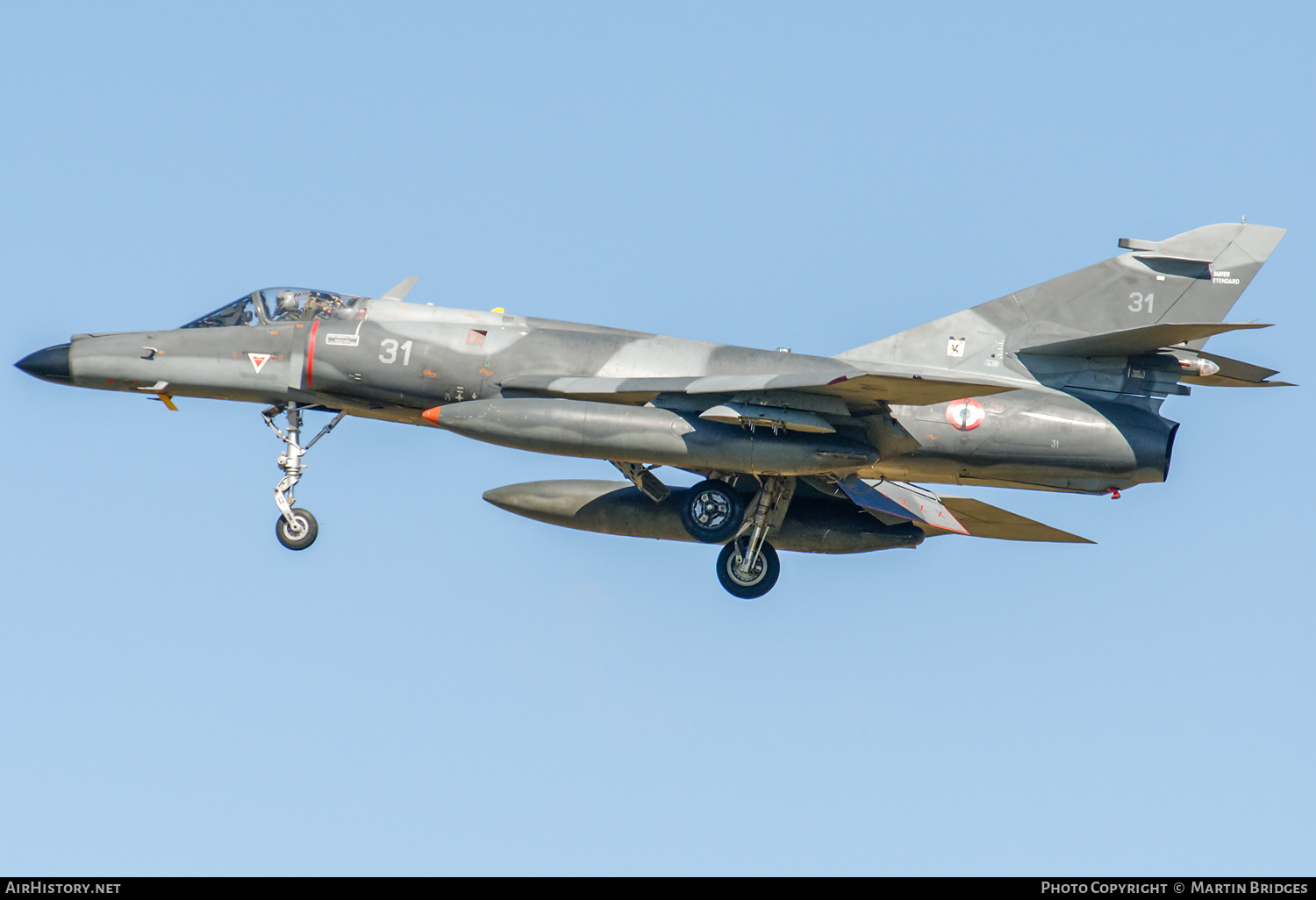 Aircraft Photo of 31 | Dassault Super Etendard Modernisé | France - Navy | AirHistory.net #189854