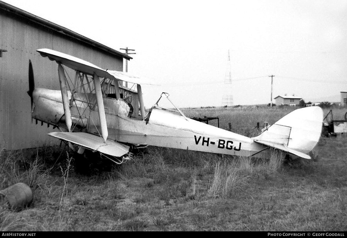 Aircraft Photo of VH-BGJ | De Havilland D.H. 82A Tiger Moth | AirHistory.net #189890
