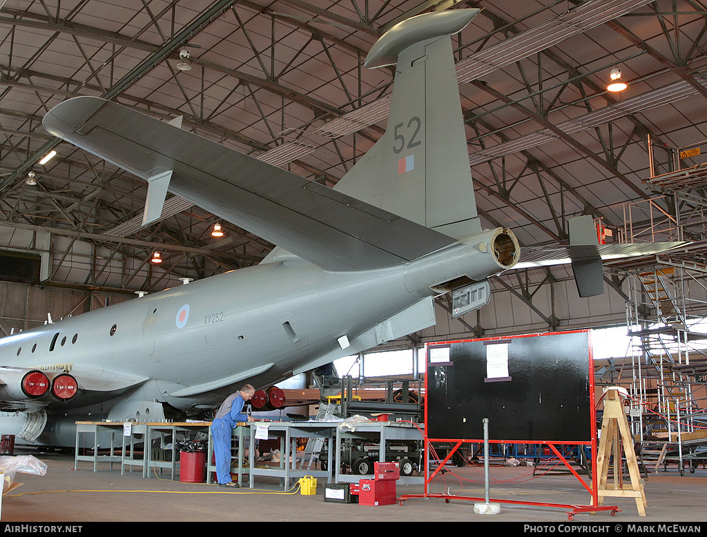 Aircraft Photo of XV252 | Hawker Siddeley HS-801 Nimrod MR.2P | UK - Air Force | AirHistory.net #189899