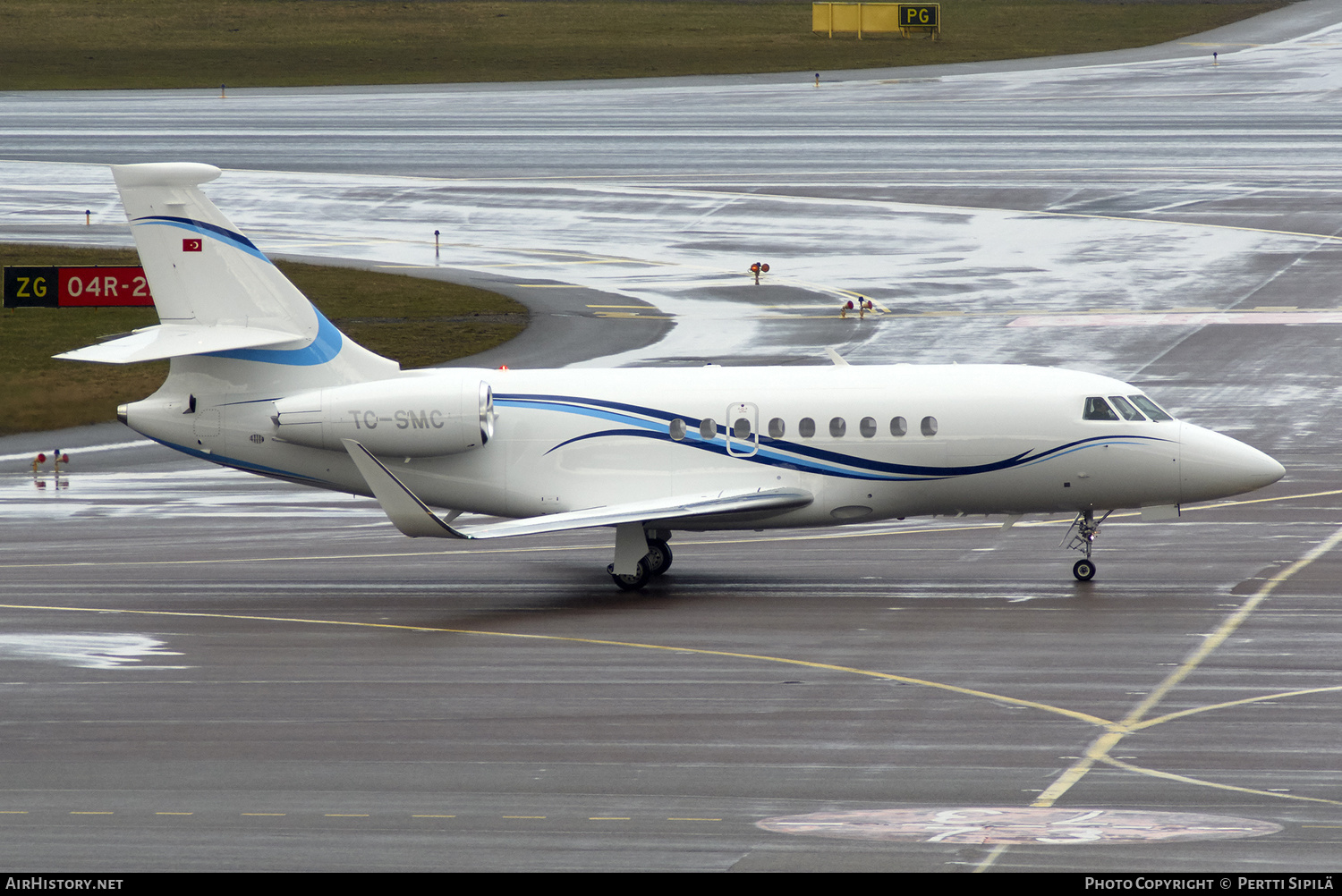 Aircraft Photo of TC-SMC | Dassault Falcon 2000LXS | AirHistory.net #189904