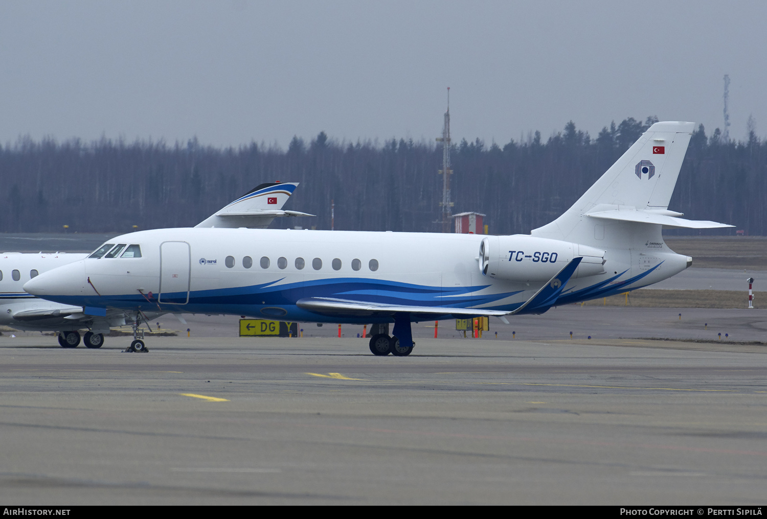 Aircraft Photo of TC-SGO | Dassault Falcon 2000LX | Nurol Havacılık | AirHistory.net #189906