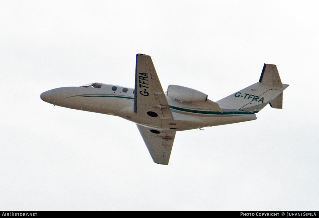 Aircraft Photo of G-TFRA | Cessna 525 CitationJet CJ1+ | AirHistory.net #189907