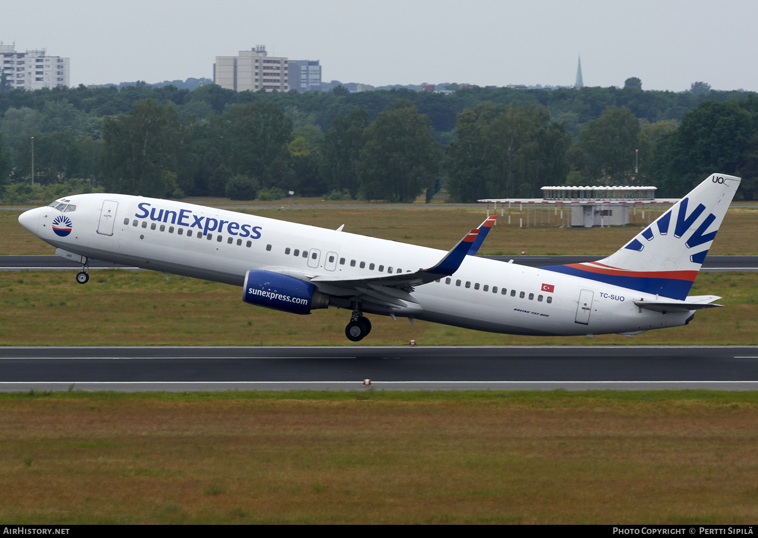 Aircraft Photo of TC-SUO | Boeing 737-86Q | SunExpress | AirHistory.net #189911