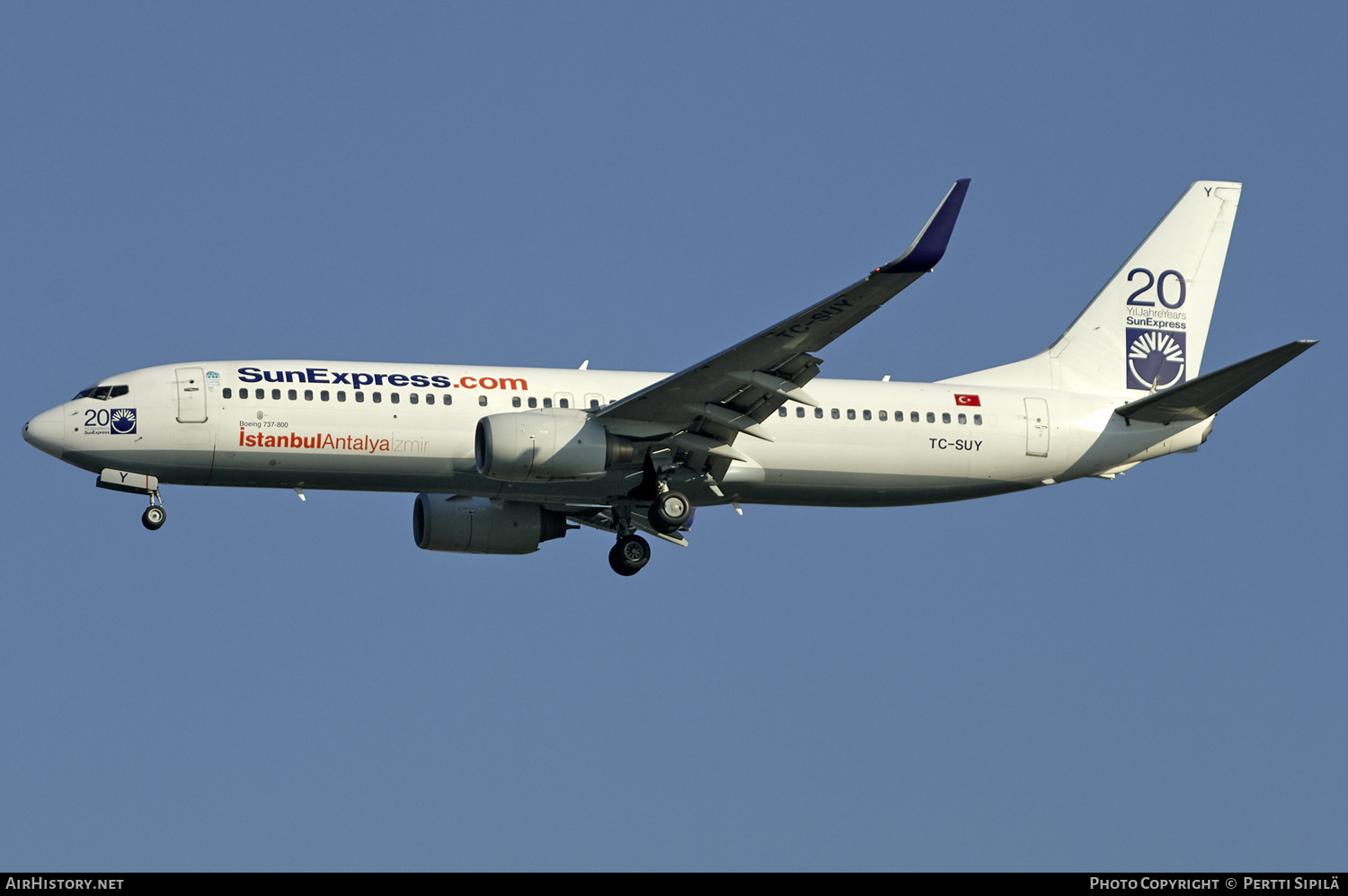 Aircraft Photo of TC-SUY | Boeing 737-86N | SunExpress | AirHistory.net #189916