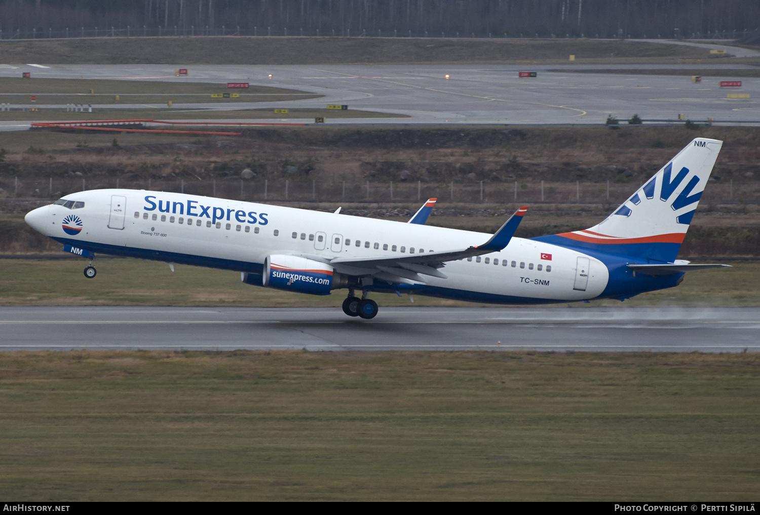 Aircraft Photo of TC-SNM | Boeing 737-8BK | SunExpress | AirHistory.net #189921