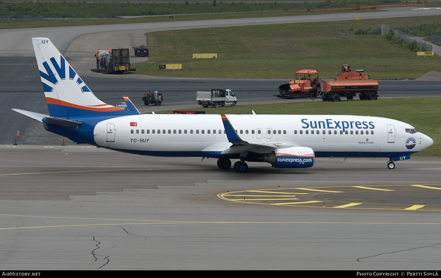 Aircraft Photo of TC-SUY | Boeing 737-86N | SunExpress | AirHistory.net #189931