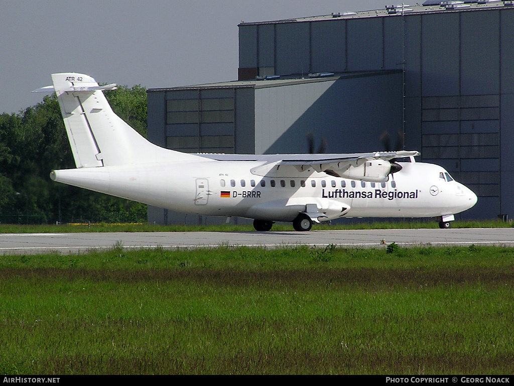 Aircraft Photo of D-BRRR | ATR ATR-42-500 | Lufthansa Regional | AirHistory.net #189937