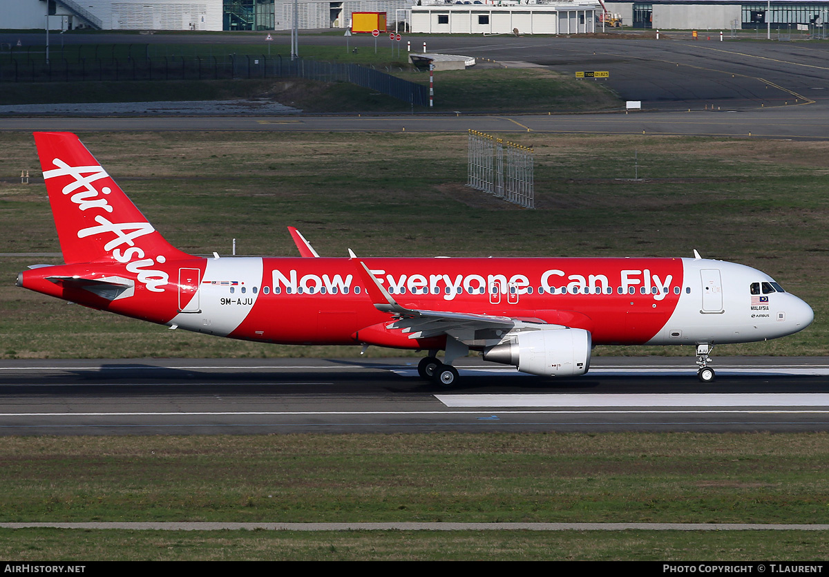 Aircraft Photo of 9M-AJU | Airbus A320-216 | AirAsia | AirHistory.net #189947