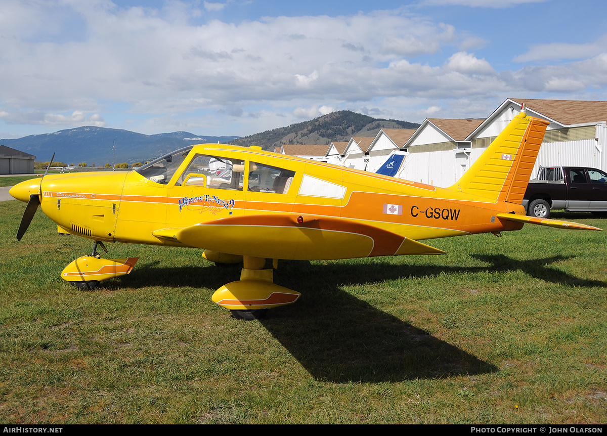 Aircraft Photo of C-GSQW | Piper PA-28-180 Cherokee C | AirHistory.net #189952