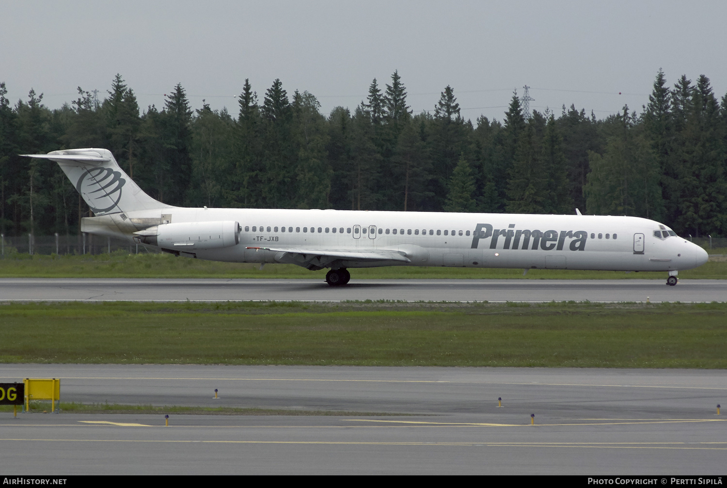 Aircraft Photo of TF-JXB | McDonnell Douglas MD-82 (DC-9-82) | Primera Air | AirHistory.net #189955