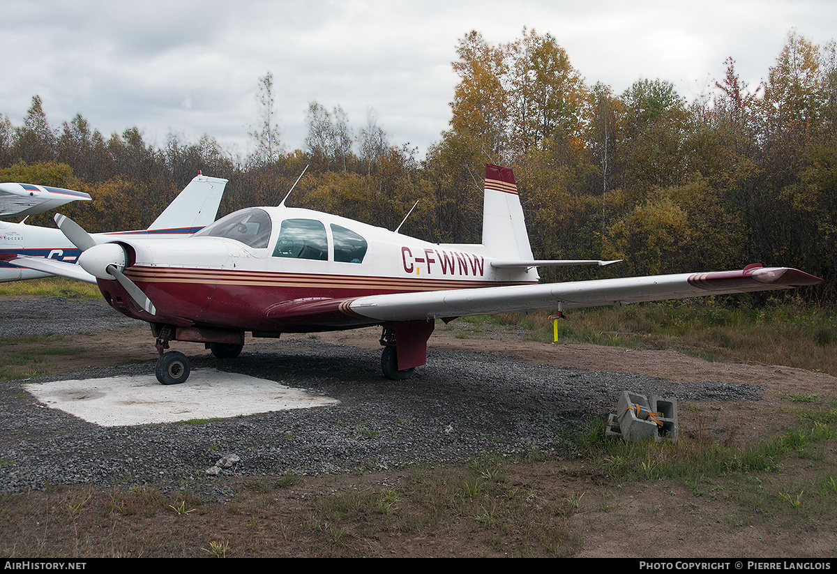 Aircraft Photo of C-FWNW | Mooney M-20D Master | AirHistory.net #189957