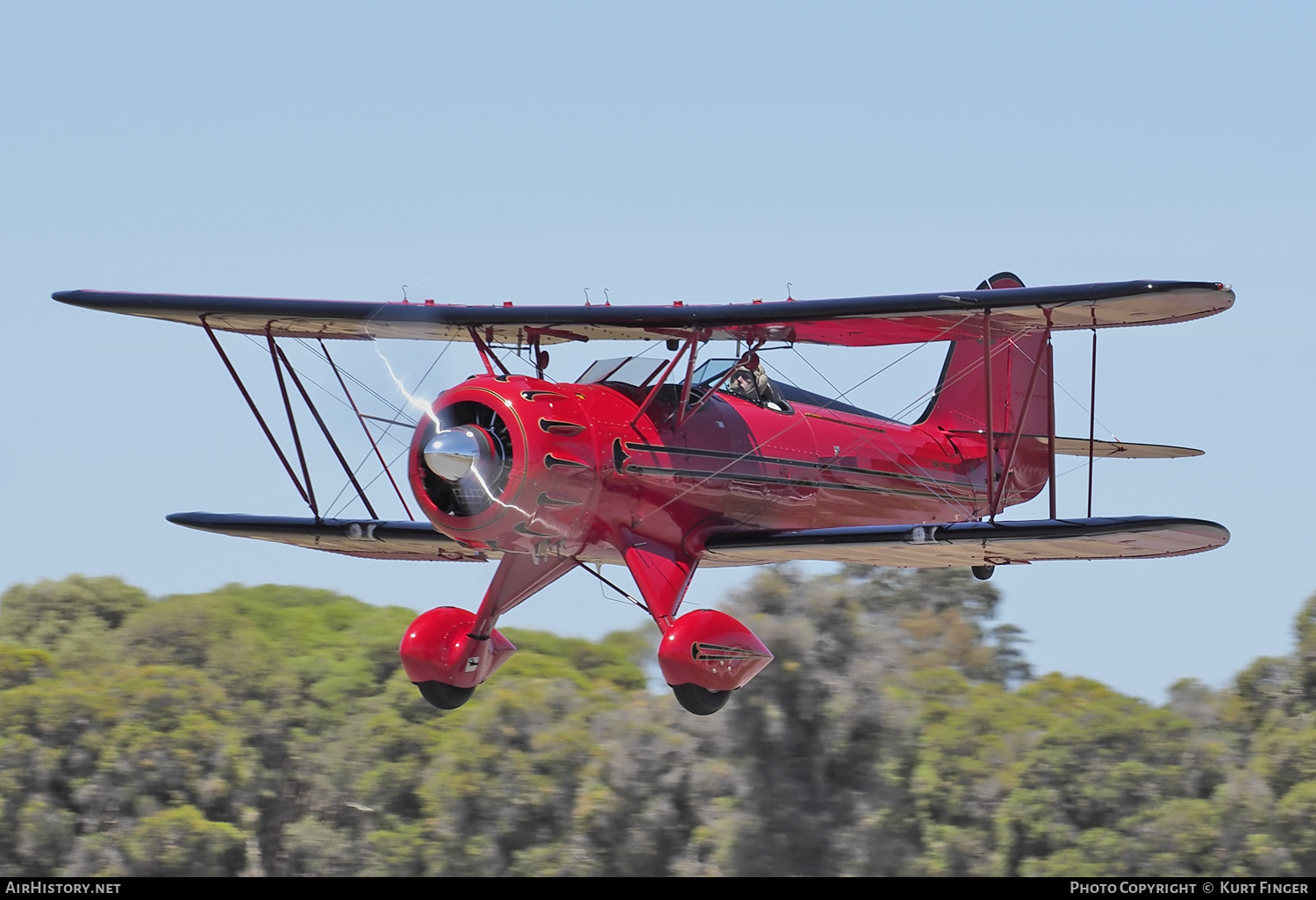 Aircraft Photo of VH-YRB | Waco YMF-5C | AirHistory.net #189960