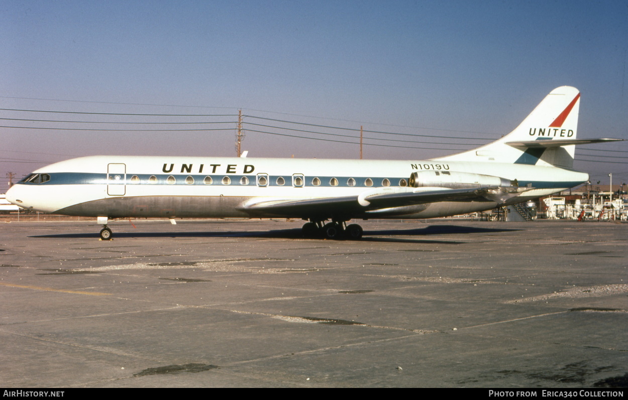 Aircraft Photo of N1019U | Sud SE-210 Caravelle VI-R | United Air Lines | AirHistory.net #189963