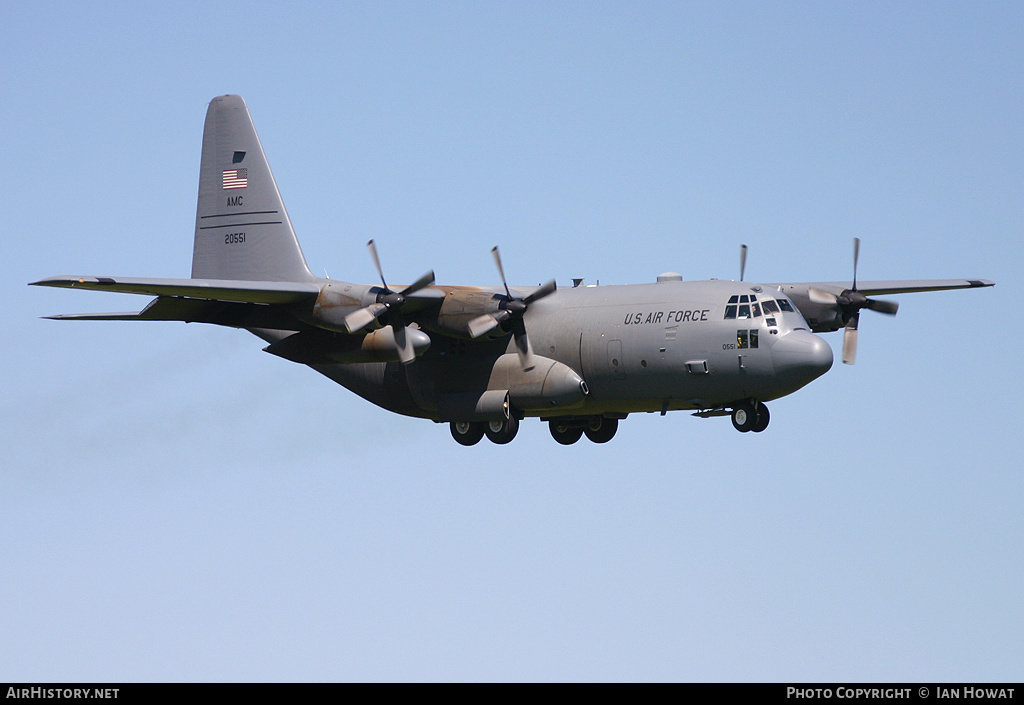 Aircraft Photo of 92-0551 / 20551 | Lockheed C-130H Hercules | USA - Air Force | AirHistory.net #189972