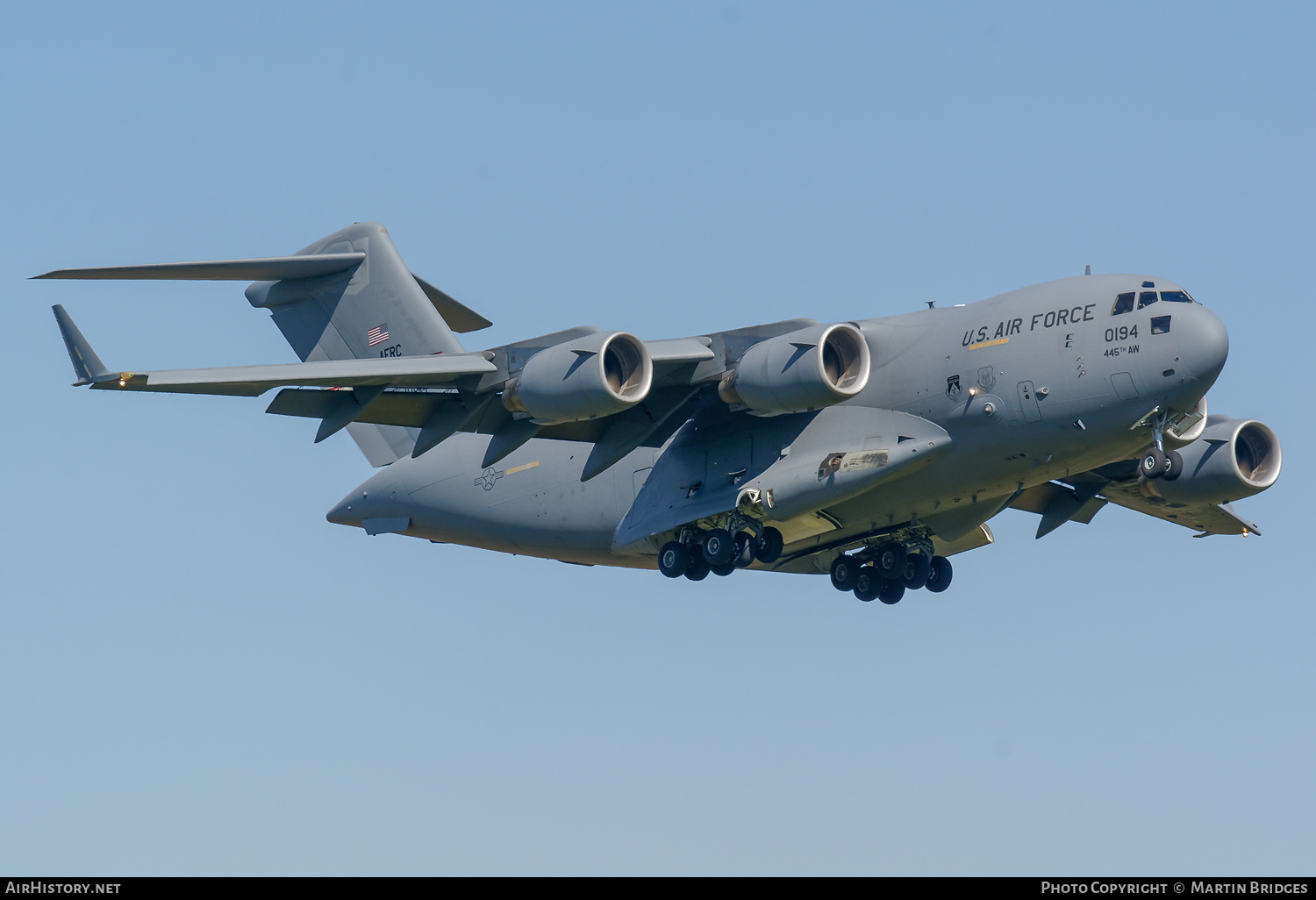 Aircraft Photo of 01-0194 / 10194 | Boeing C-17A Globemaster III | USA - Air Force | AirHistory.net #189974