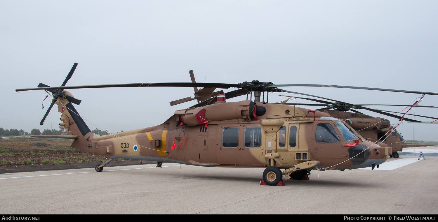 Aircraft Photo of 533 | Sikorsky S-70A-9 Black Hawk | Israel - Air Force | AirHistory.net #189975
