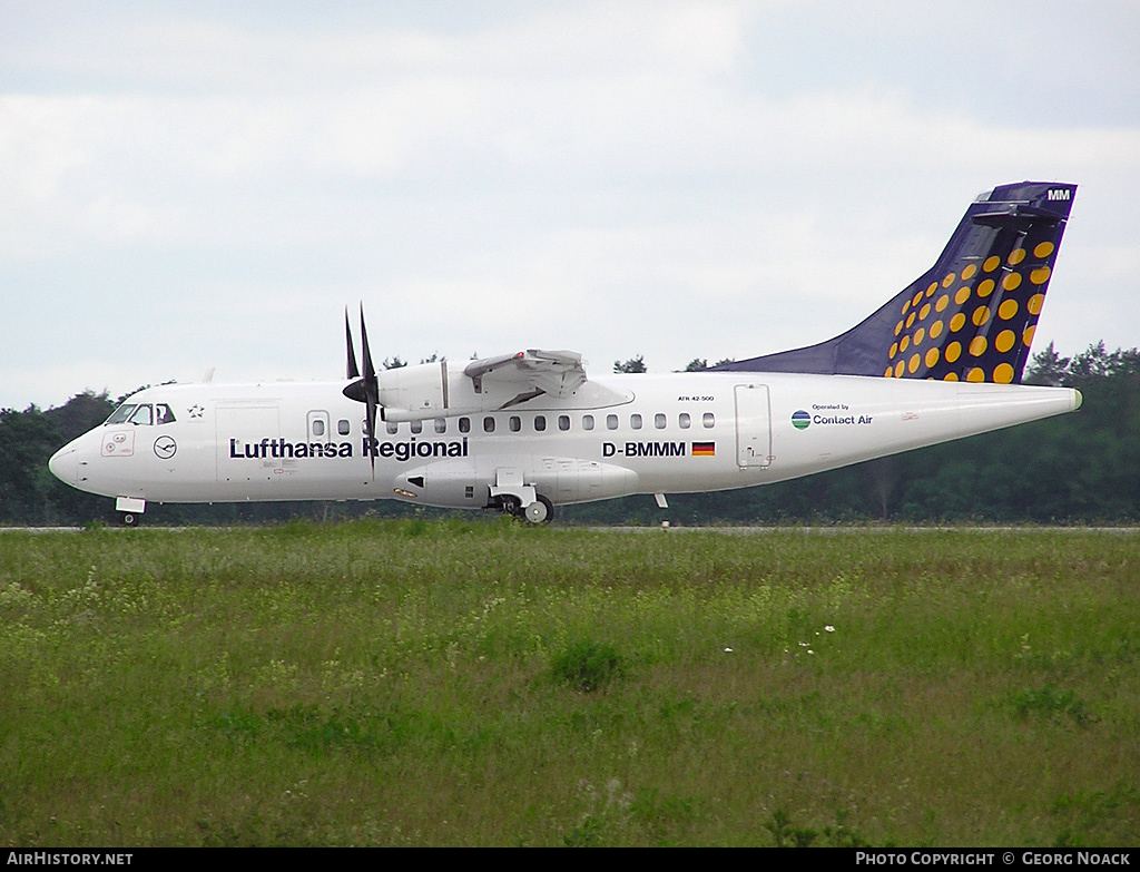 Aircraft Photo of D-BMMM | ATR ATR-42-500 | Lufthansa Regional | AirHistory.net #189988