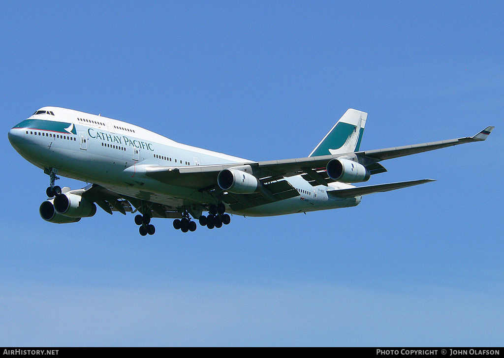 Aircraft Photo of B-HOX | Boeing 747-467 | Cathay Pacific Airways | AirHistory.net #189997