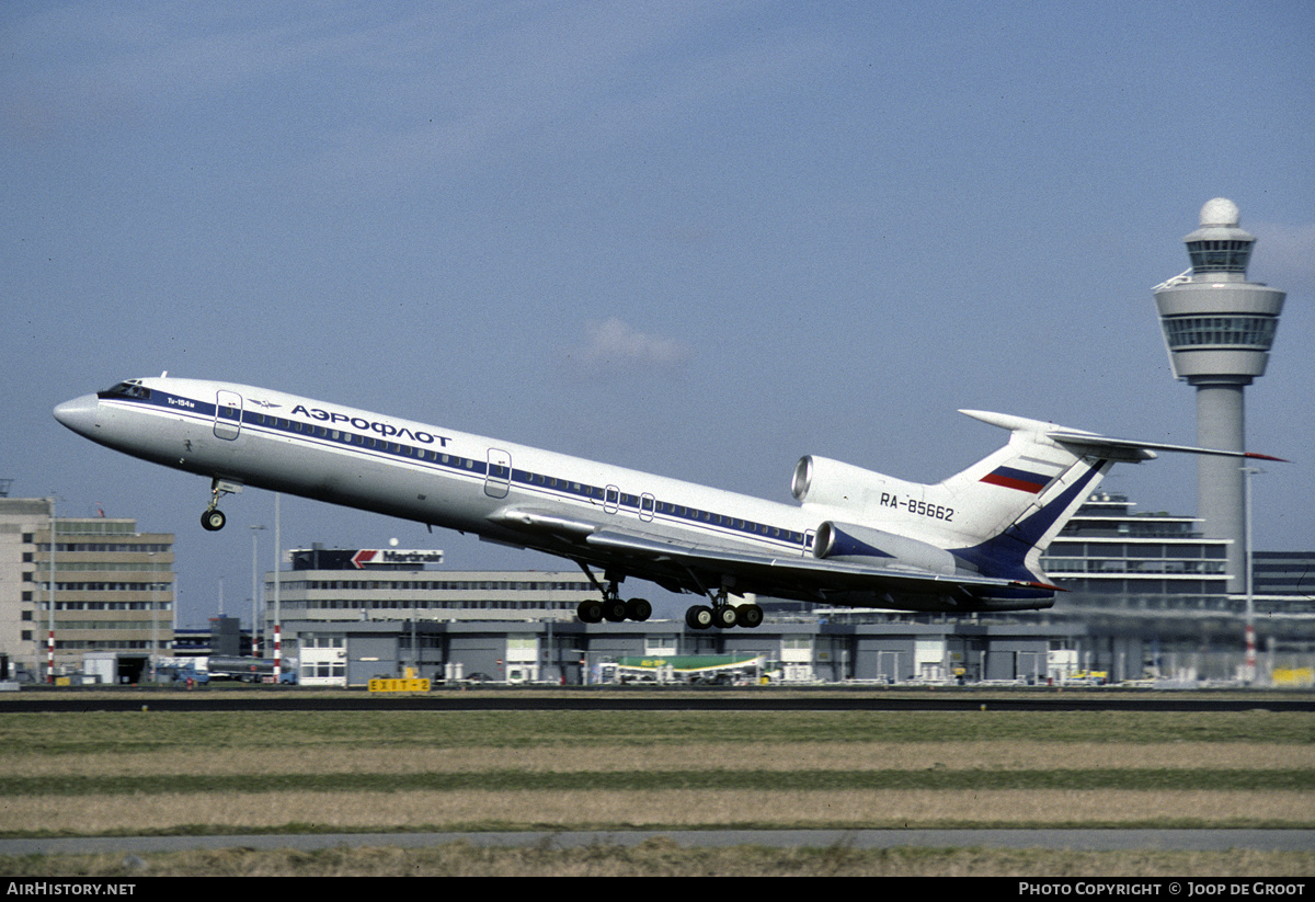 Aircraft Photo of RA-85662 | Tupolev Tu-154M | Aeroflot | AirHistory.net #190027