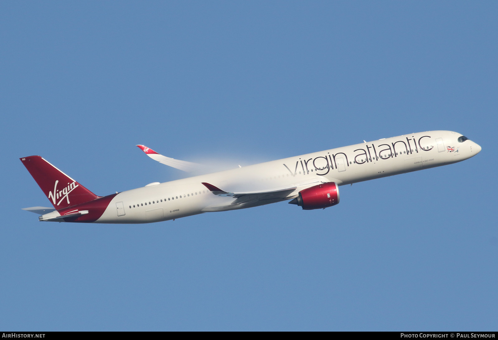 Aircraft Photo of G-VPRD | Airbus A350-1041 | Virgin Atlantic Airways | AirHistory.net #190030