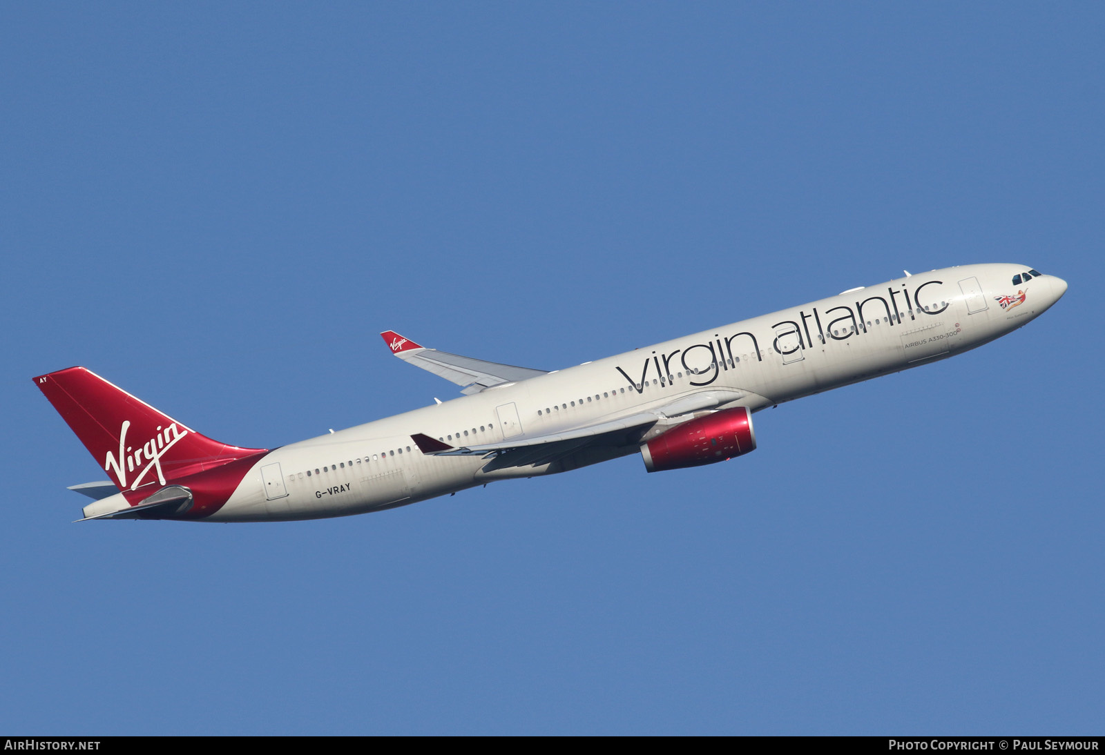 Aircraft Photo of G-VRAY | Airbus A330-343 | Virgin Atlantic Airways | AirHistory.net #190037