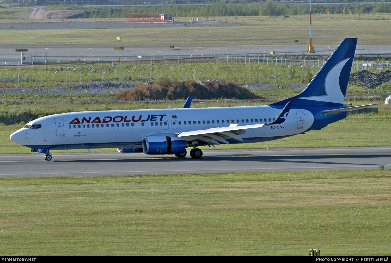 Aircraft Photo of TC-SNV | Boeing 737-86J | AnadoluJet | AirHistory.net #190041