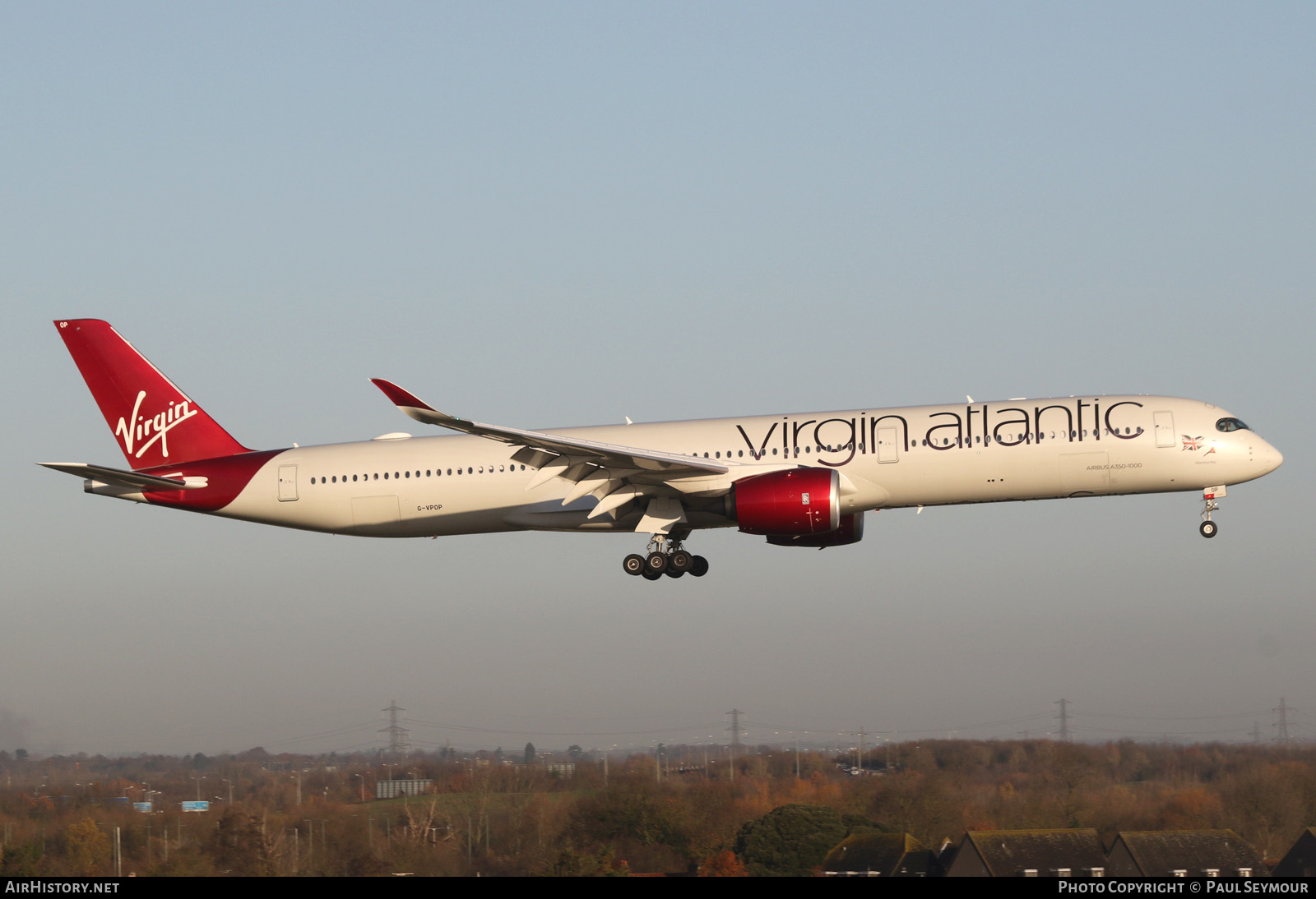 Aircraft Photo of G-VPOP | Airbus A350-1041 | Virgin Atlantic Airways | AirHistory.net #190044