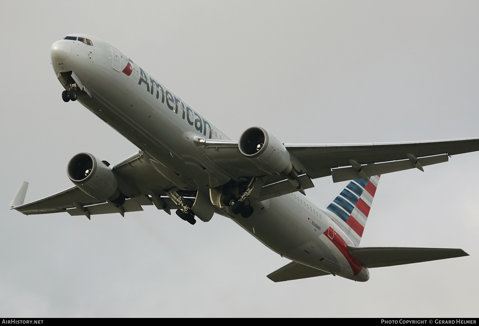 Aircraft Photo of N348AN | Boeing 767-323/ER | American Airlines | AirHistory.net #190046