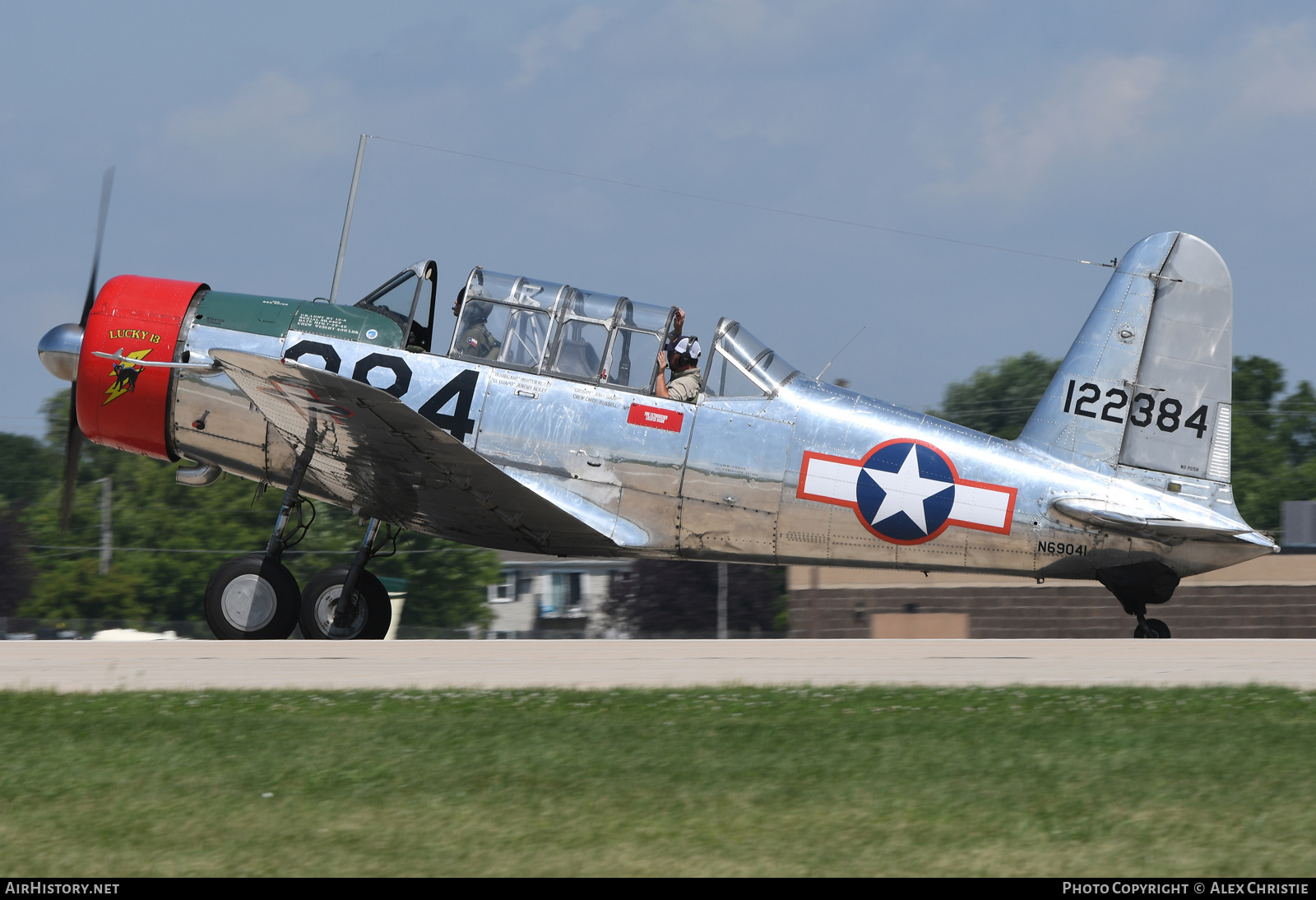 Aircraft Photo of N69041 / 122384 | Vultee BT-13A Valiant | USA - Air Force | AirHistory.net #190064