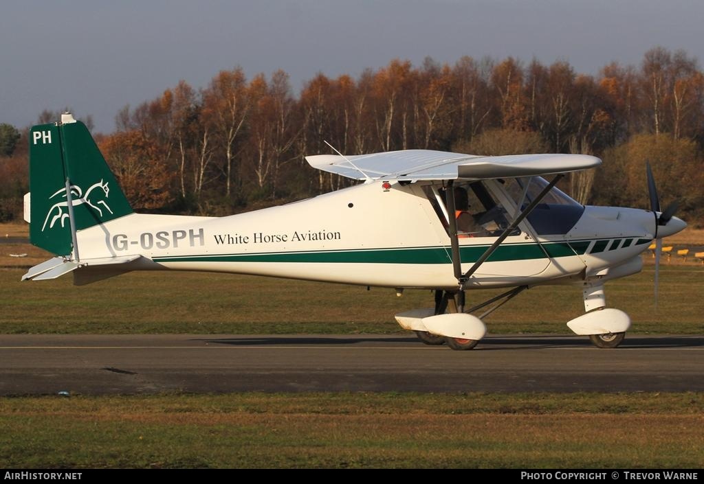 Aircraft Photo of G-OSPH | Comco Ikarus C42-FB100 | White Horse Aviation | AirHistory.net #190068