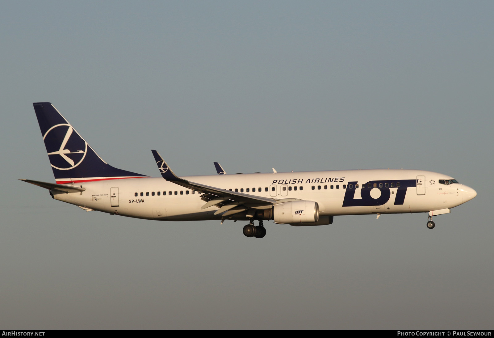 Aircraft Photo of SP-LWA | Boeing 737-89P | LOT Polish Airlines - Polskie Linie Lotnicze | AirHistory.net #190071