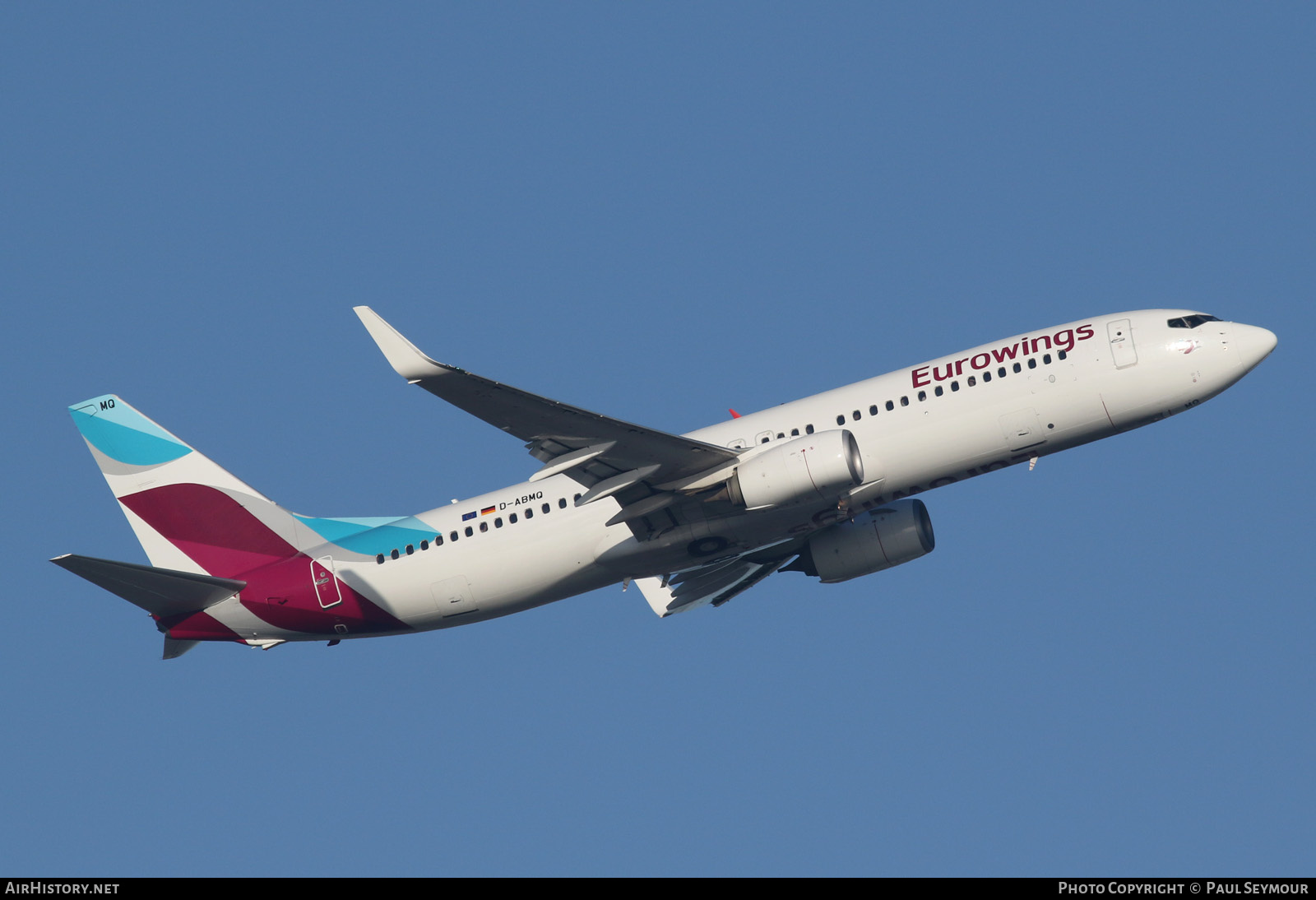 Aircraft Photo of D-ABMQ | Boeing 737-86J | Eurowings | AirHistory.net #190096