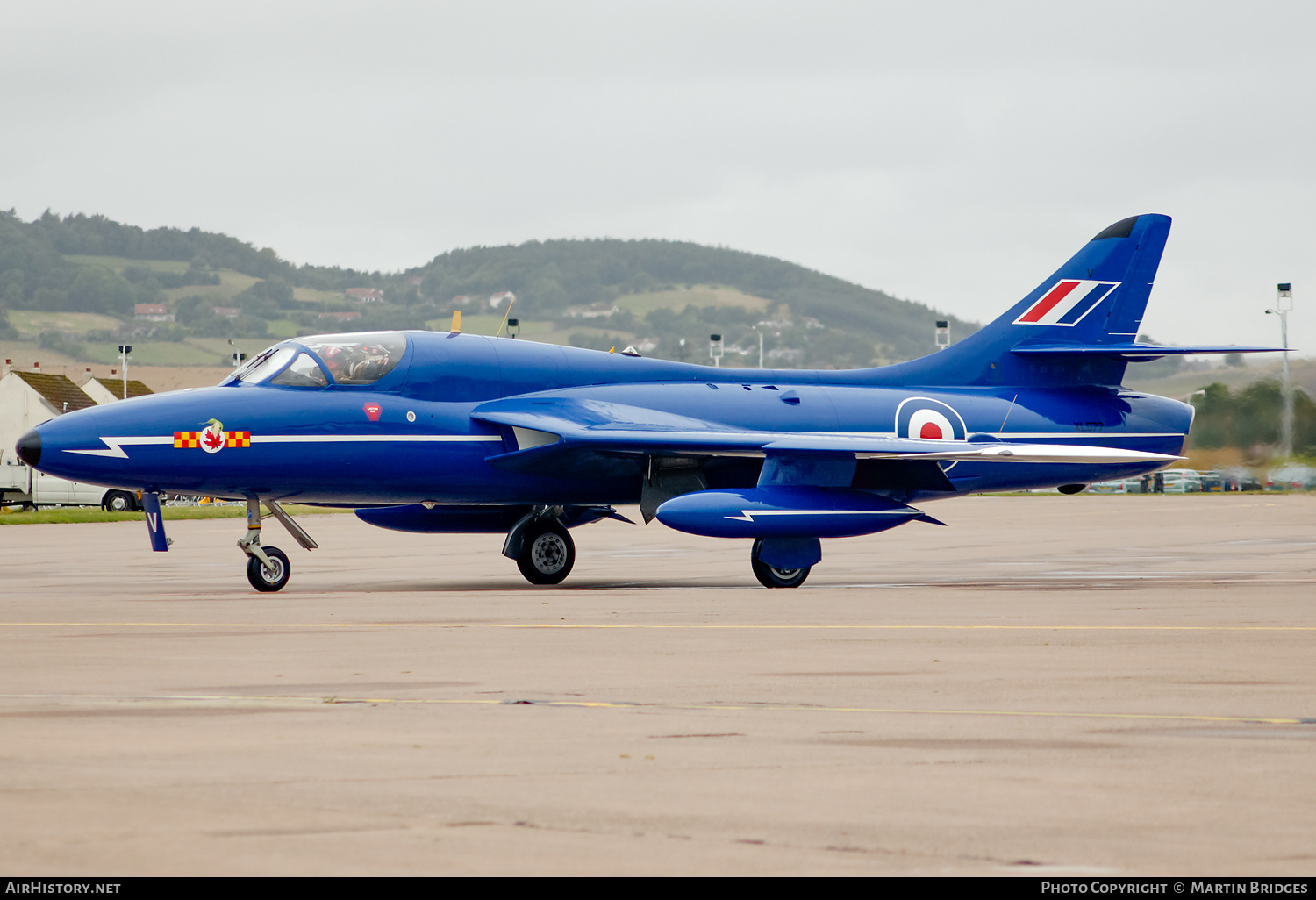 Aircraft Photo of G-BXKF / XL577 | Hawker Hunter T7 | UK - Air Force | AirHistory.net #190104