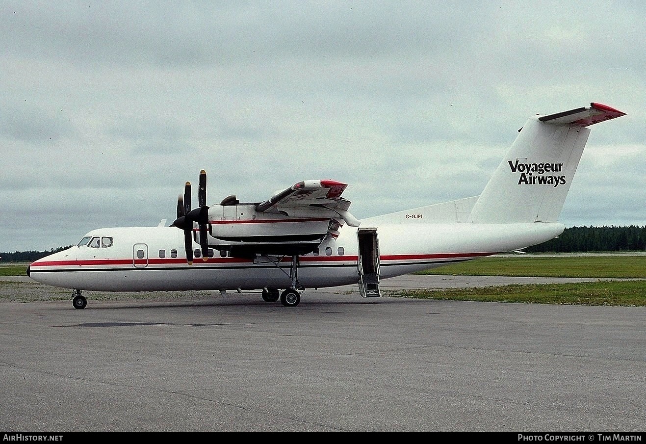 Aircraft Photo of C-GJPI | De Havilland Canada DHC-7-102 Dash 7 | Voyageur Airways | AirHistory.net #190108