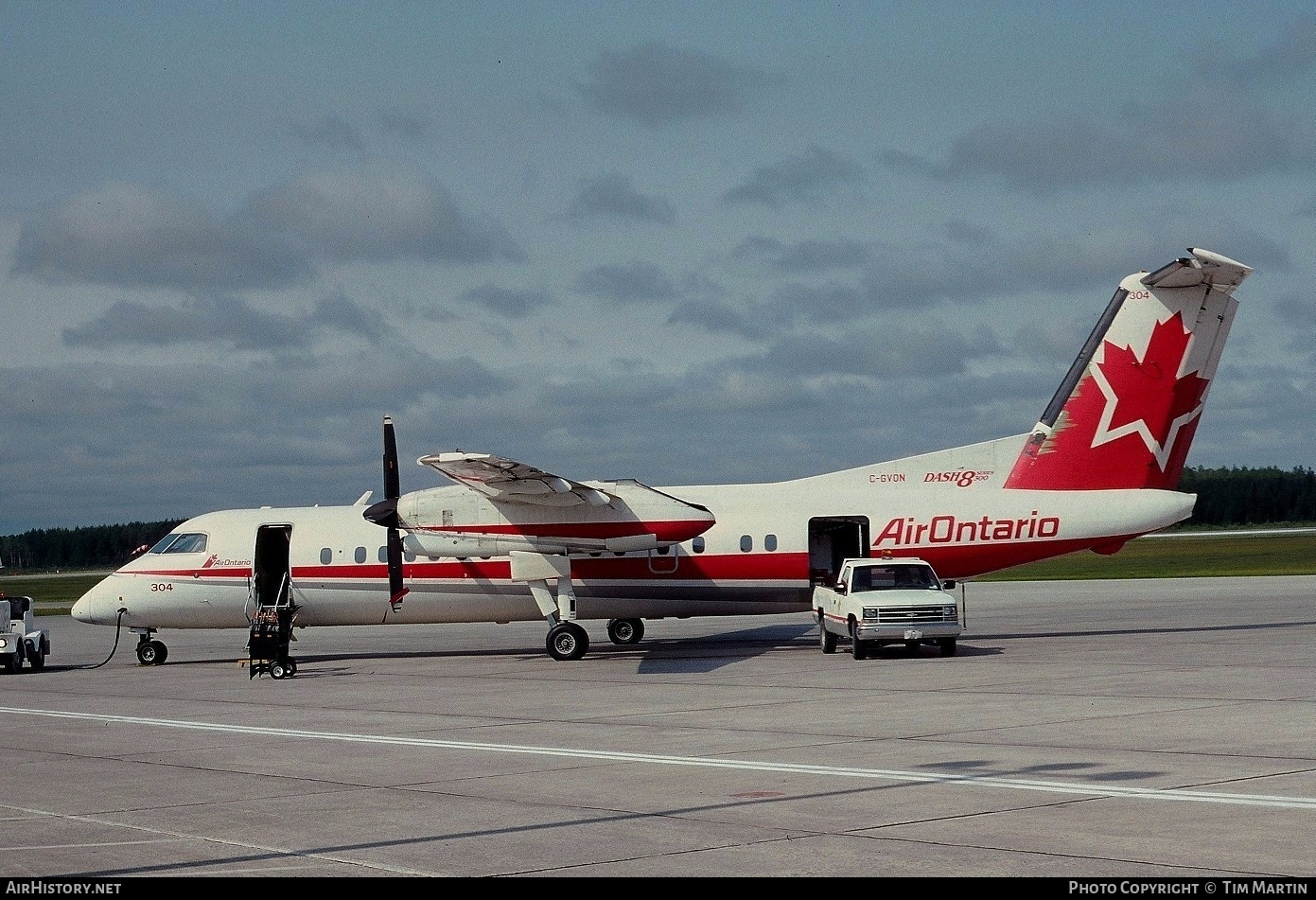 Aircraft Photo of C-GVON | De Havilland Canada DHC-8-301 Dash 8 | Air Ontario | AirHistory.net #190119