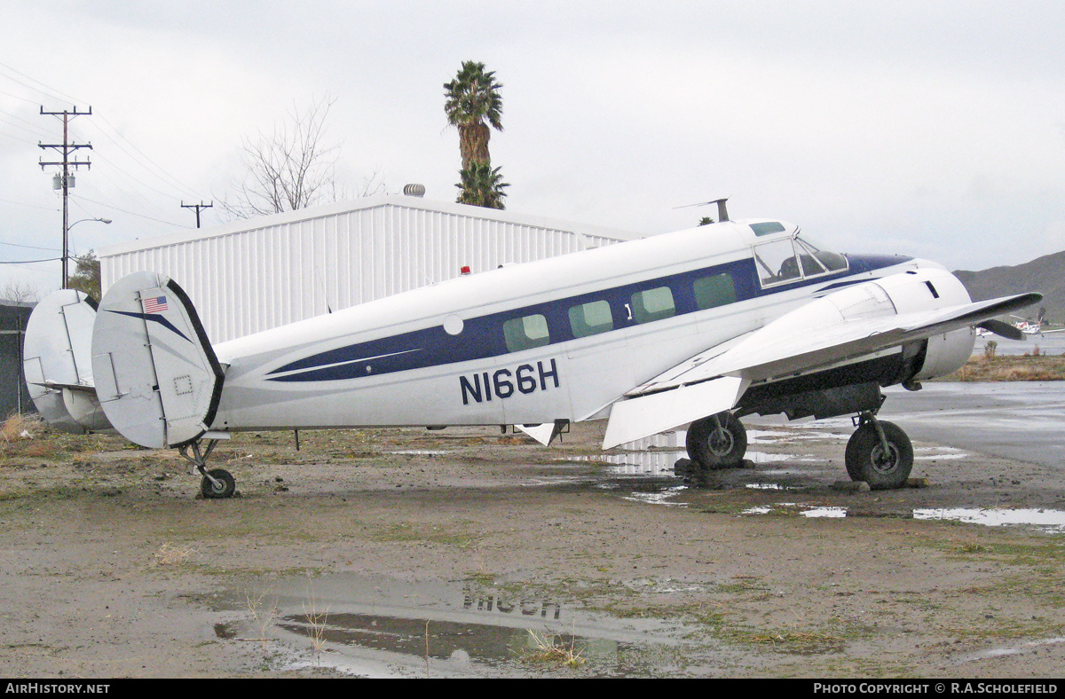 Aircraft Photo of N166H | Beech E18S-9700 | AirHistory.net #190172