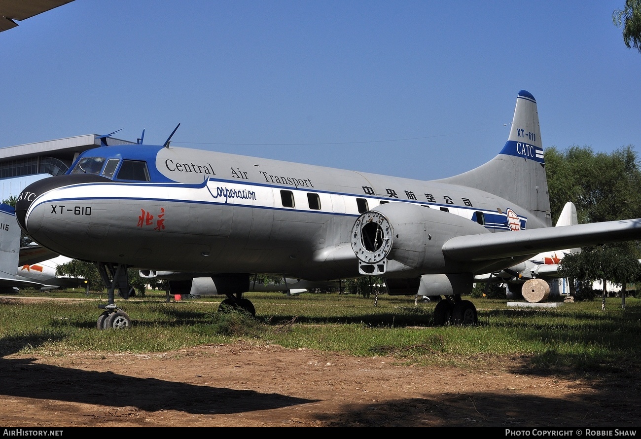 Aircraft Photo of XT-610 | Convair 240-14 | Central Air Transport Corporation - CATC | AirHistory.net #190185